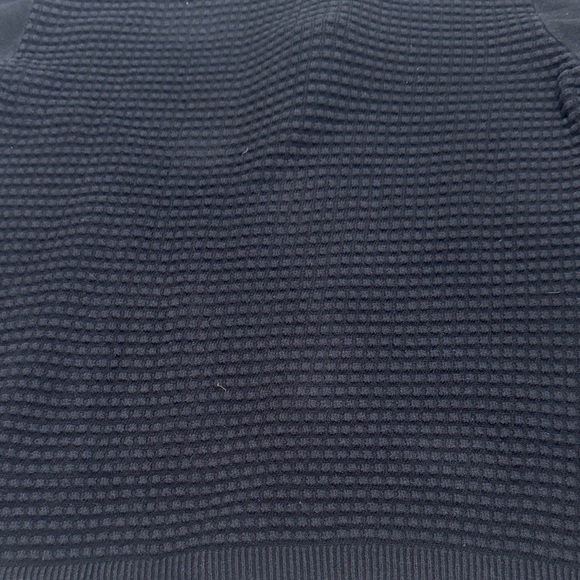 INC International Concepts Black Textured Crewneck Sweater - Picture 8 of 10